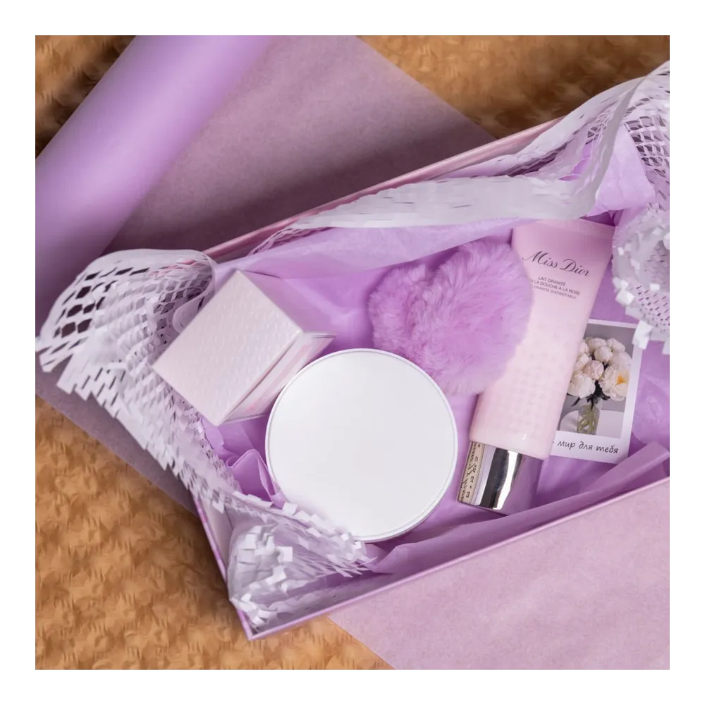 Бумага тишью в рулоне, цвет лиловый, 500мм*100м, 17 г/м2