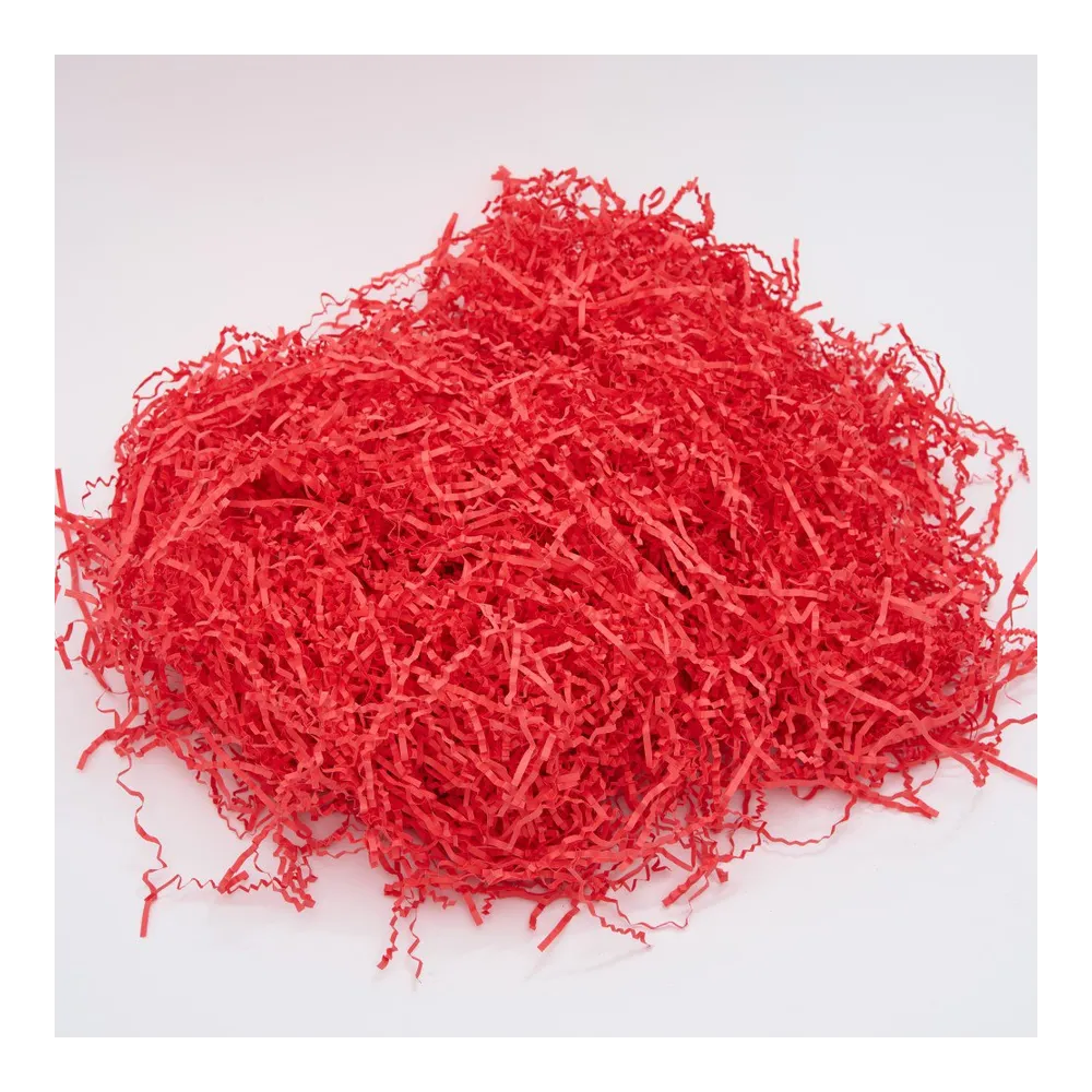 бум.Наполнитель из крафт-бумаги, цвет "Красный интенсив", пл.80 г/м2, упак. 100 г