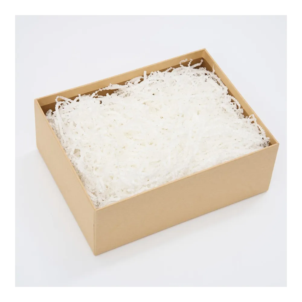 бум.Наполнитель из оберточной бумаги, цвет белый, 25 г/м2, упак. 3 кг