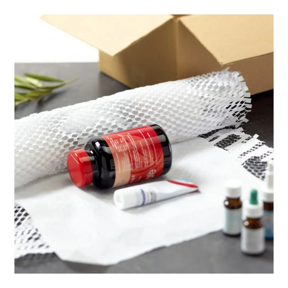 PerfectoPack, крафт-бумага сетчатая (сотовая), белая, 250 м