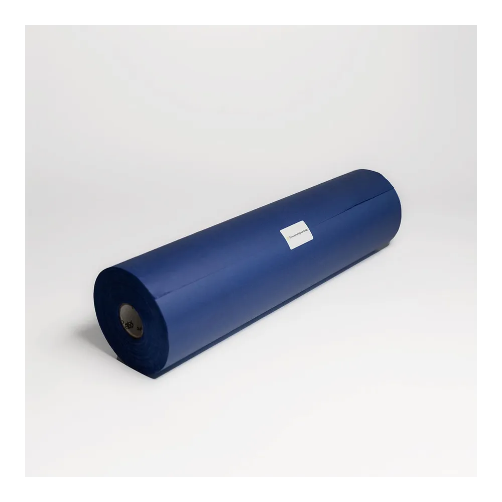 Бумага тишью в рулоне, цвет королевский синий, 500мм*100м, 17 г/м2