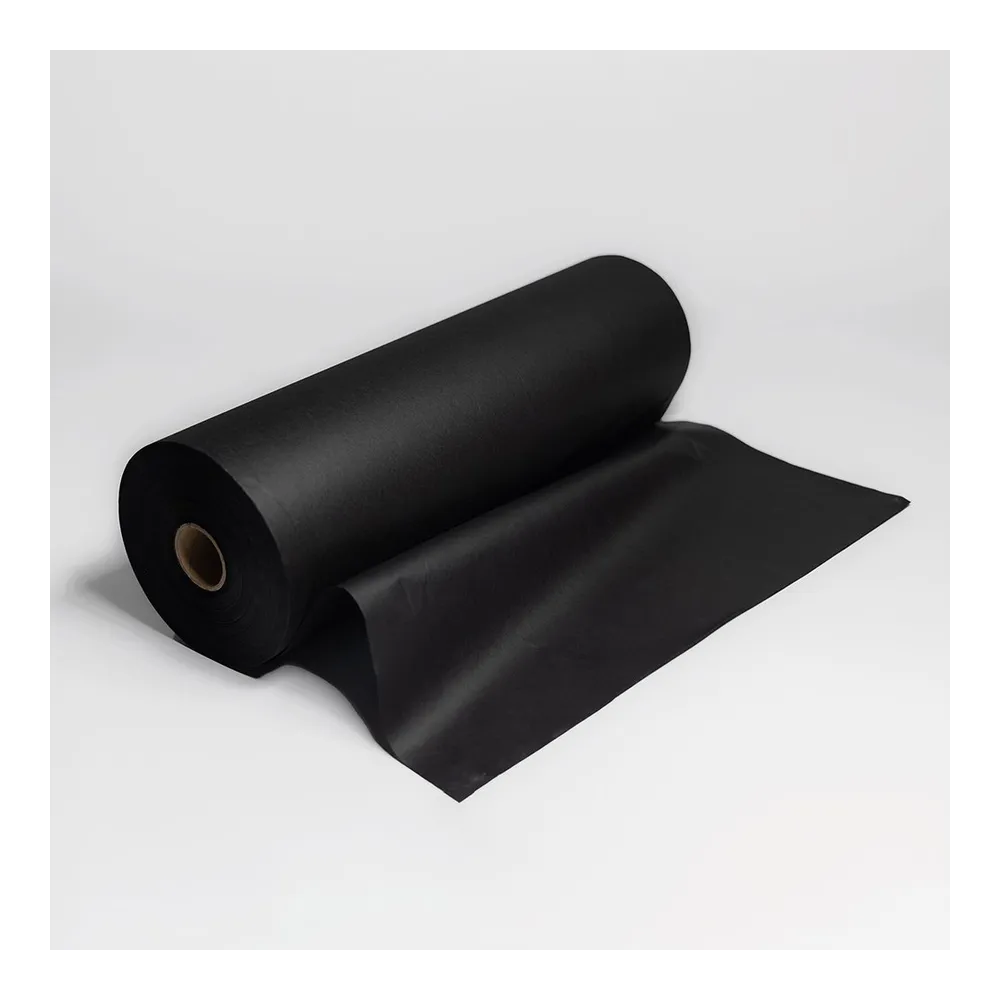 Бумага тишью в рулоне, цвет черный, 500мм*100м, 22 г/м2