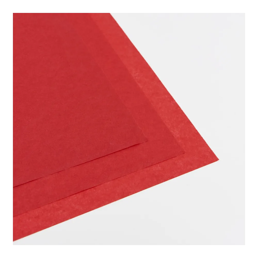 Бумага тишью, цвет красный, 500мм*750мм, 17 г/м2 (100 листов/уп)