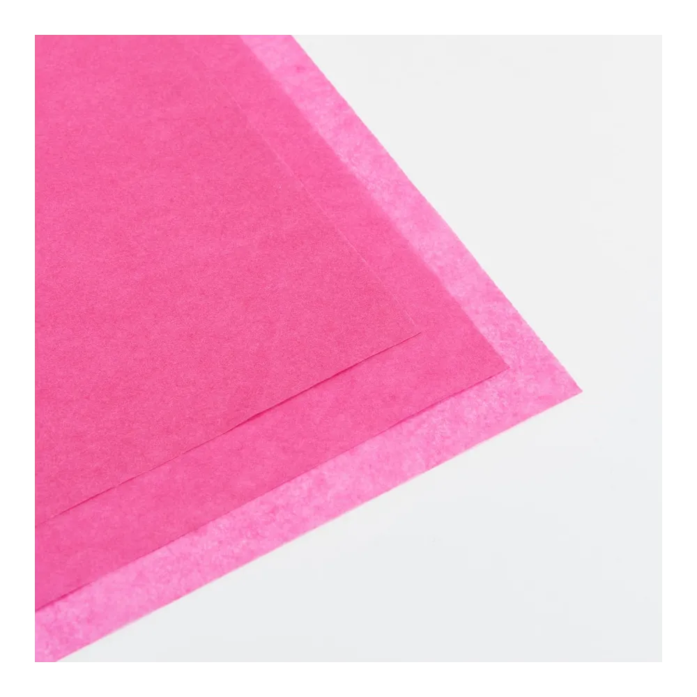 Бумага тишью, цвет ярко-розовый, 500мм*750мм, 17 г/м2 (100 листов/уп)