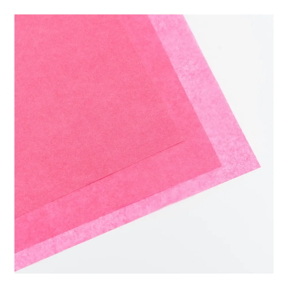 Бумага тишью, цвет розовый, 500мм*750мм, 17 г/м2 (100 листов/уп)