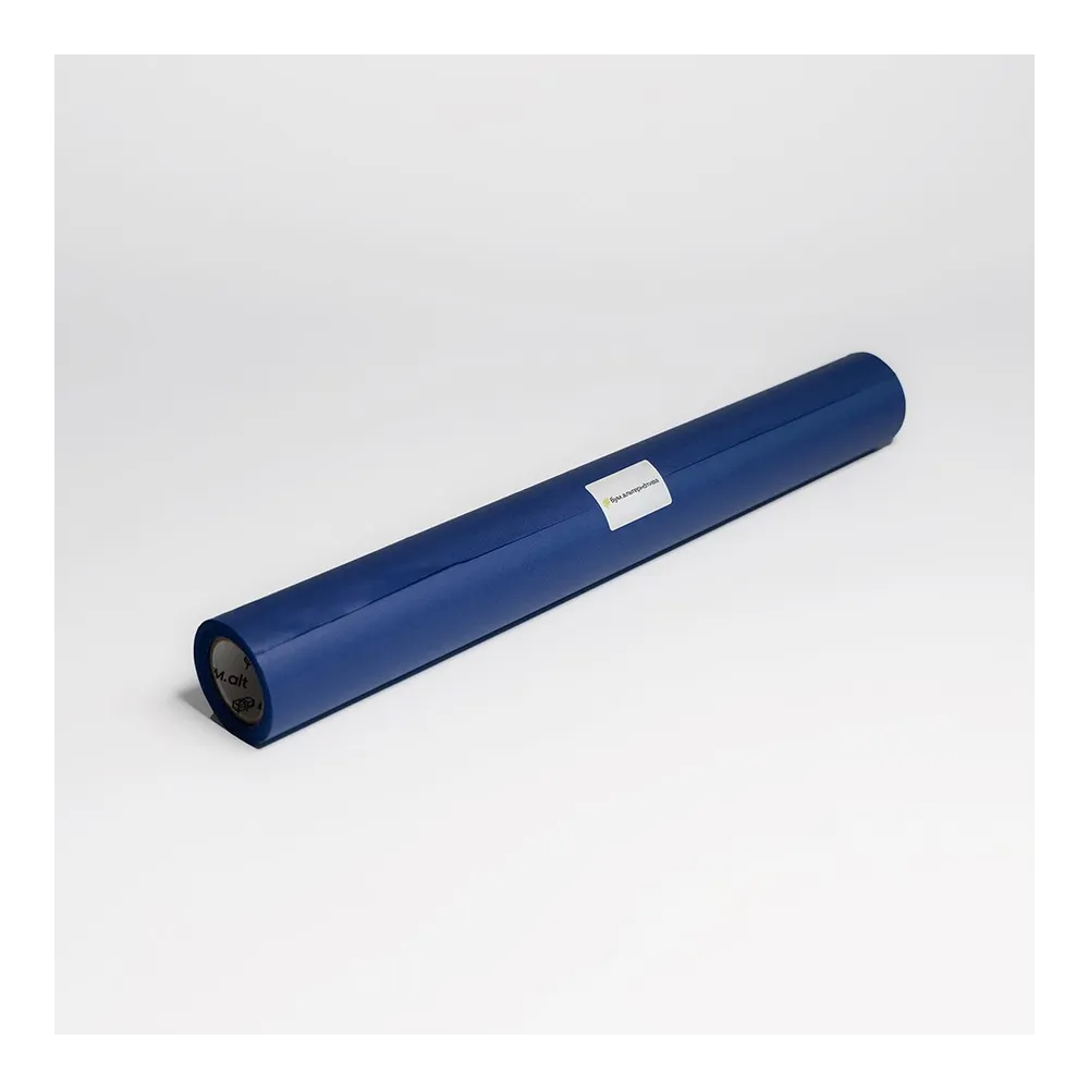 Бумага тишью в рулоне, цвет королевский синий, 500мм*50м, 17 г/м2