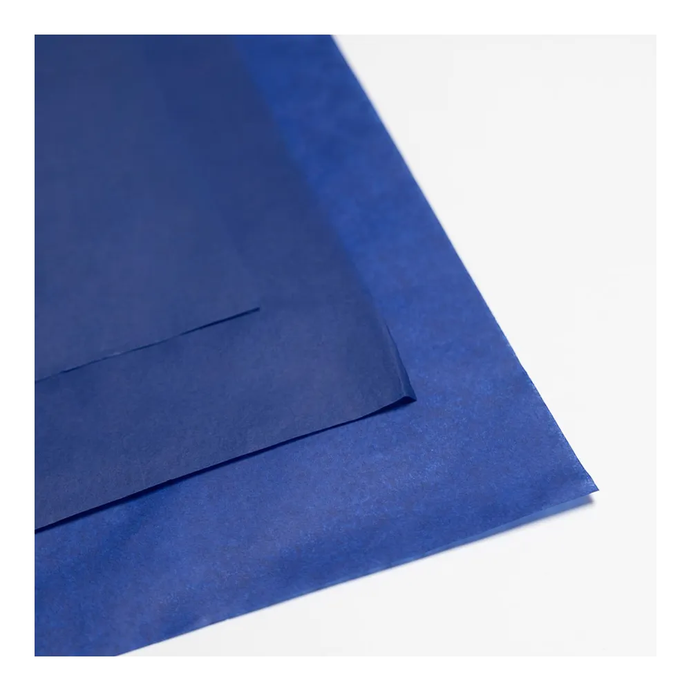 Бумага тишью, цвет королевский синий, 500мм*750мм, 17 г/м2 (100 листов/уп)
