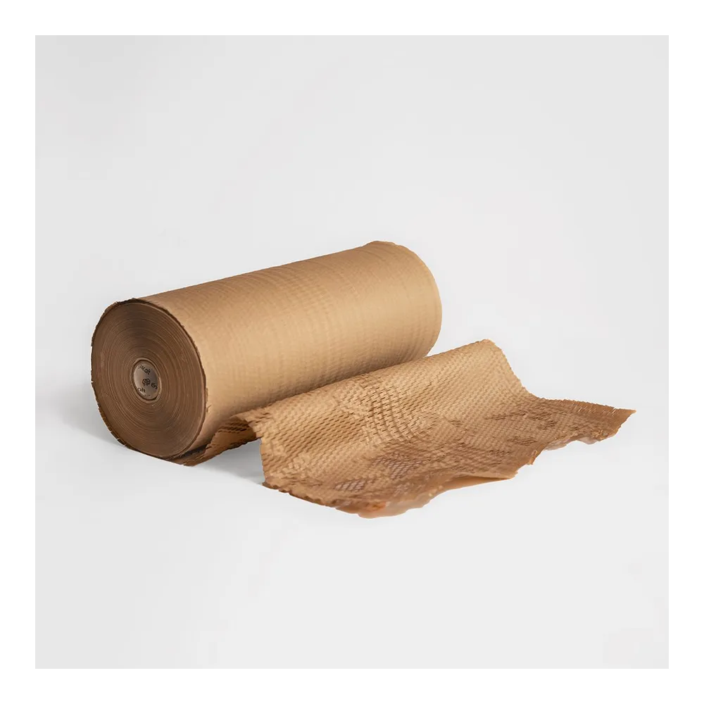 PerfectoPack, крафт-бумага сетчатая (сотовая), бурая, 250 м