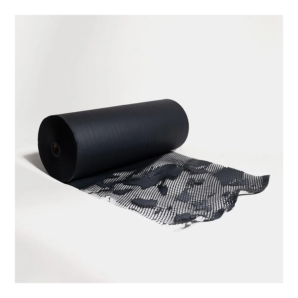 PerfectoPack, крафт-бумага сетчатая (сотовая), черная, 250 м