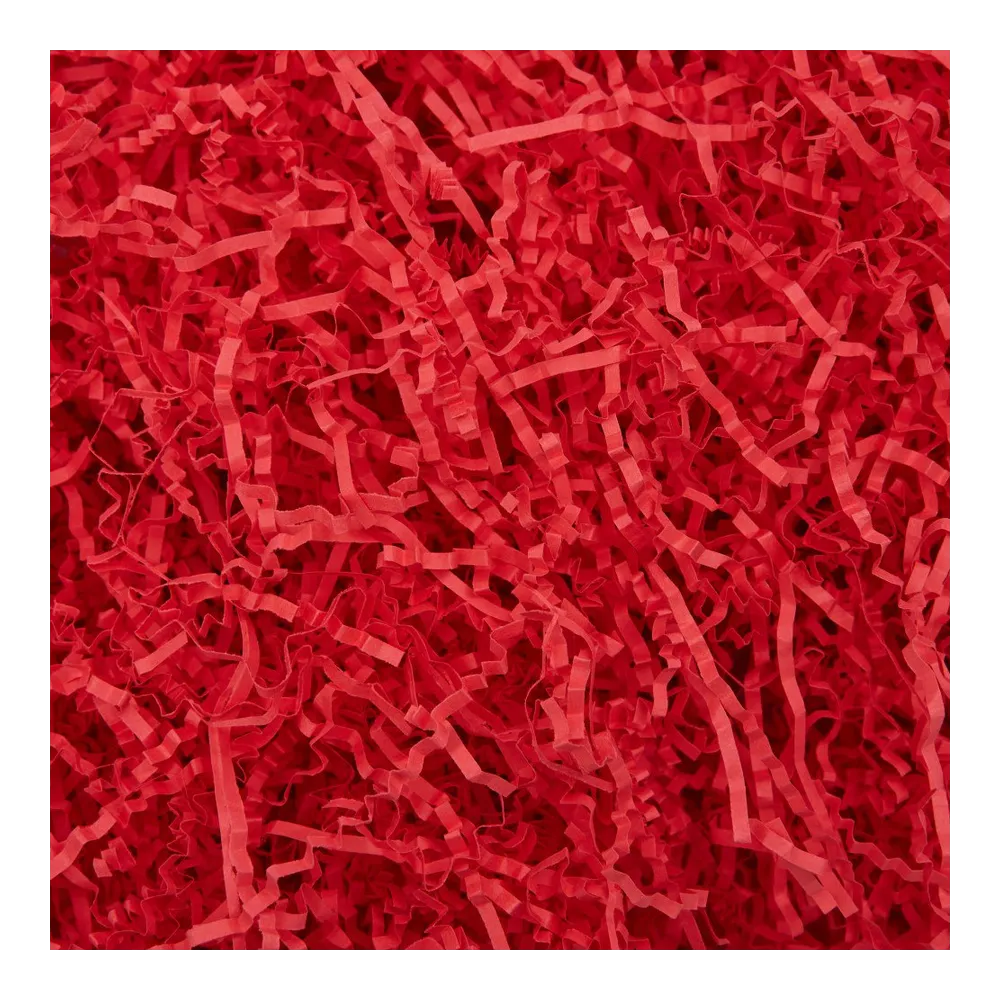 бум.Наполнитель из крафт-бумаги, цвет "Красный интенсив", пл.80 г/м2, упак. 3 кг