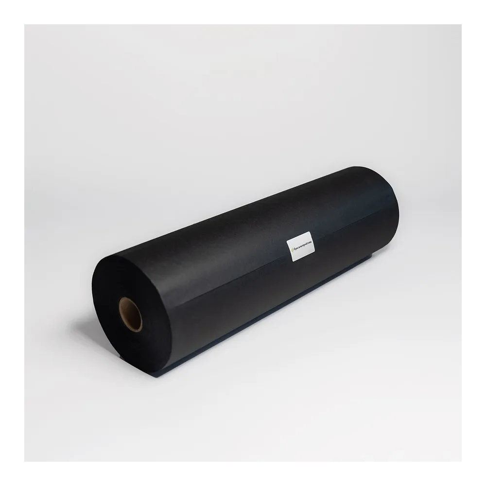 Бумага тишью в рулоне, цвет черный, 500мм*100м, 22 г/м2