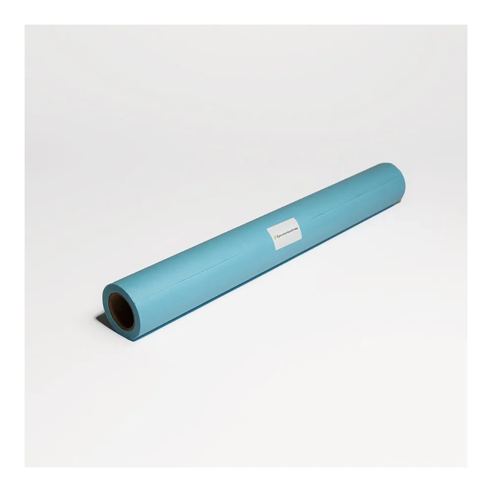 Бумага тишью в рулоне, цвет арктический голубой, 500мм*50м, 17 г/м2