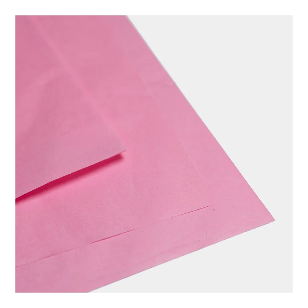 Бумага тишью, цвет пастельный розовый, 500мм*750мм, 17 г/м2 (100 листов/уп)