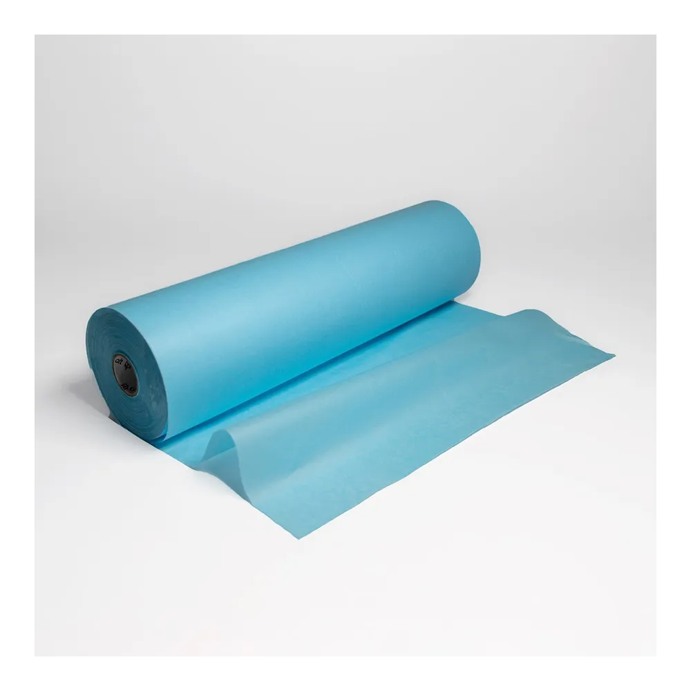 Бумага тишью в рулоне, цвет арктический голубой, 500мм*100м, 17 г/м2