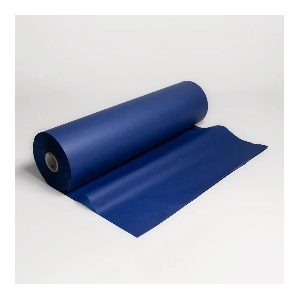 Бумага тишью в рулоне, цвет королевский синий, 500мм*100м, 17 г/м2