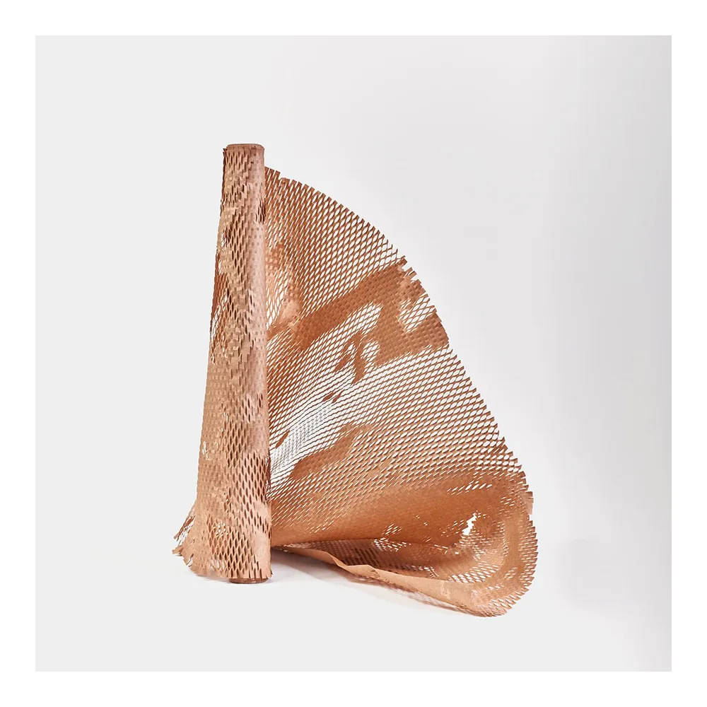 PerfectoPack, крафт-бумага сетчатая (сотовая), бурая, 5 м