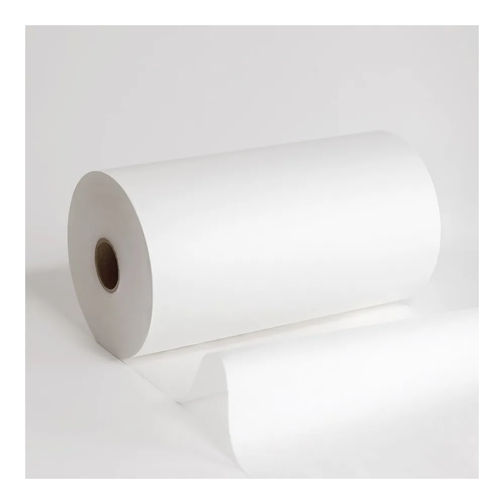 Бумага тишью в рулоне, цвет белый, 280мм*840м, пл.25 г/м2