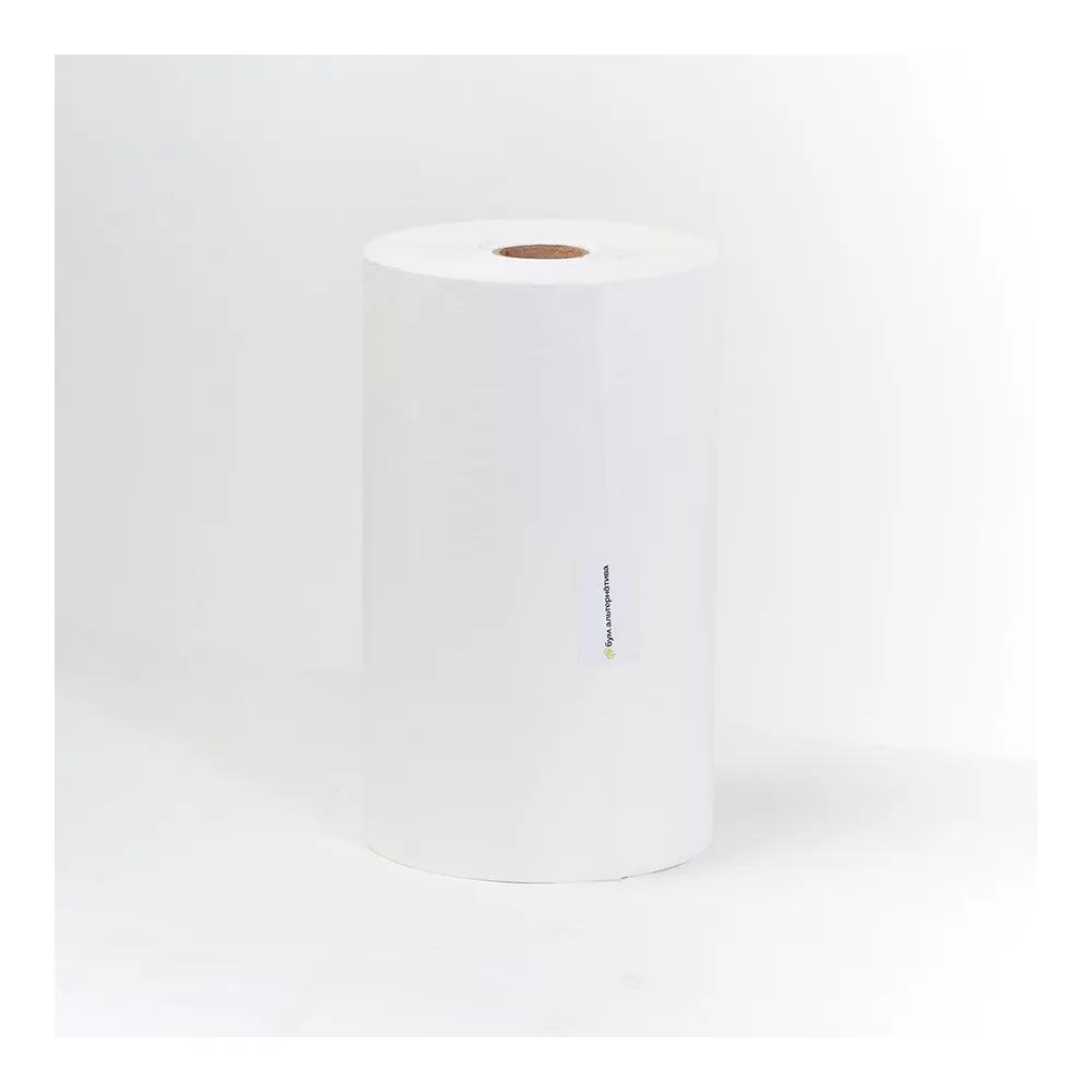 Бумага тишью в рулоне, цвет белый, 280мм*840м, пл.25 г/м2