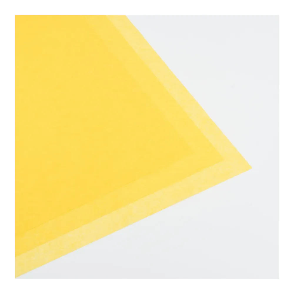 Бумага тишью, цвет желтый, 500мм*750мм, 17 г/м2 (100 листов/уп)