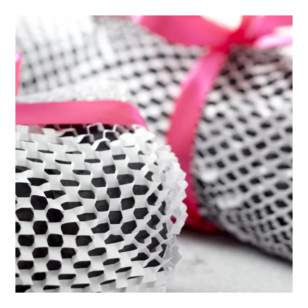 PerfectoPack, крафт-бумага сетчатая (сотовая), белая, 250 м