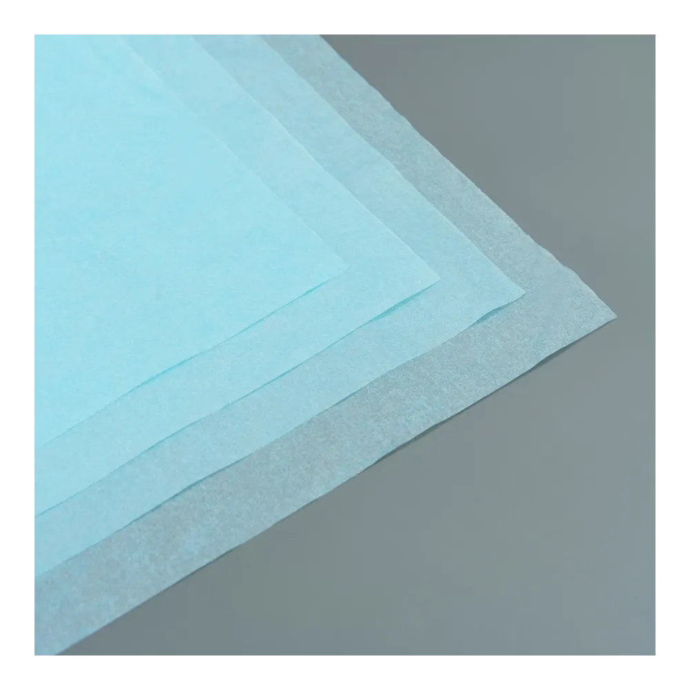 Бумага тишью, цвет арктический голубой, 500мм*750мм, 17 г/м2 (100 листов/уп)